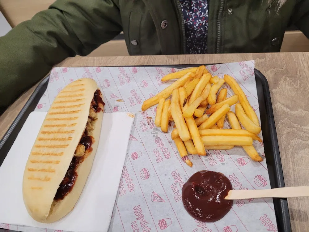 Panini Poulet Sauce Barbecue